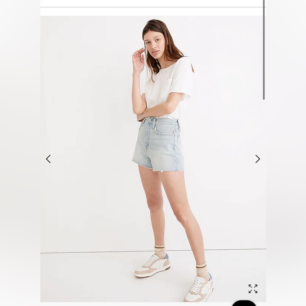 Madewell NWT “Momjean Short Short in Fitzgerald Wash”